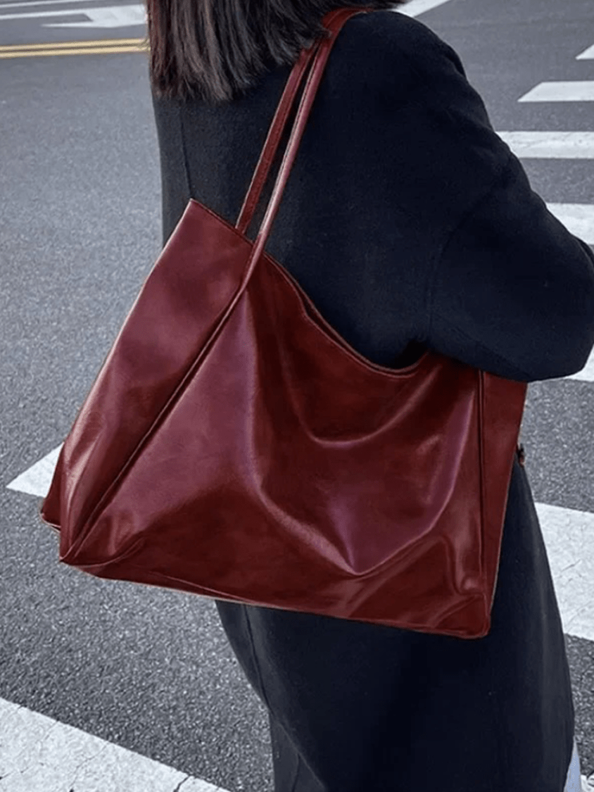 Maxia | Große Damen-Umhängetasche aus Leder | Handtasche