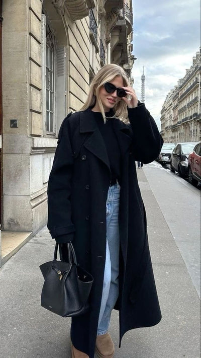 Mina Trenchcoat | Damenjacke mit klassischem Schnitt - Perfekt für Frühling, Herbst & stylische Tage