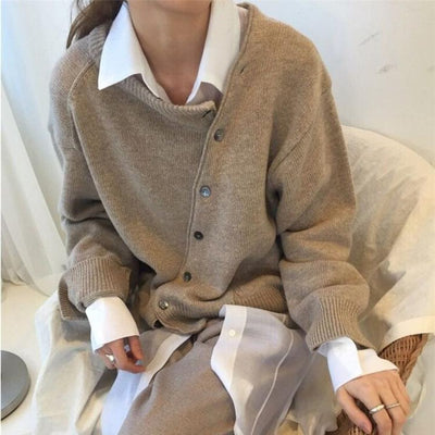 Pullover aus luxuriöser, weicher Wolle zum Umwickeln