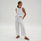 Damen-Loungewear-Set aus natürliche Textur für den Sommer