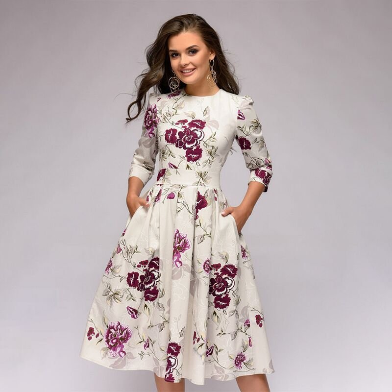 Blumenkleid für Frauen