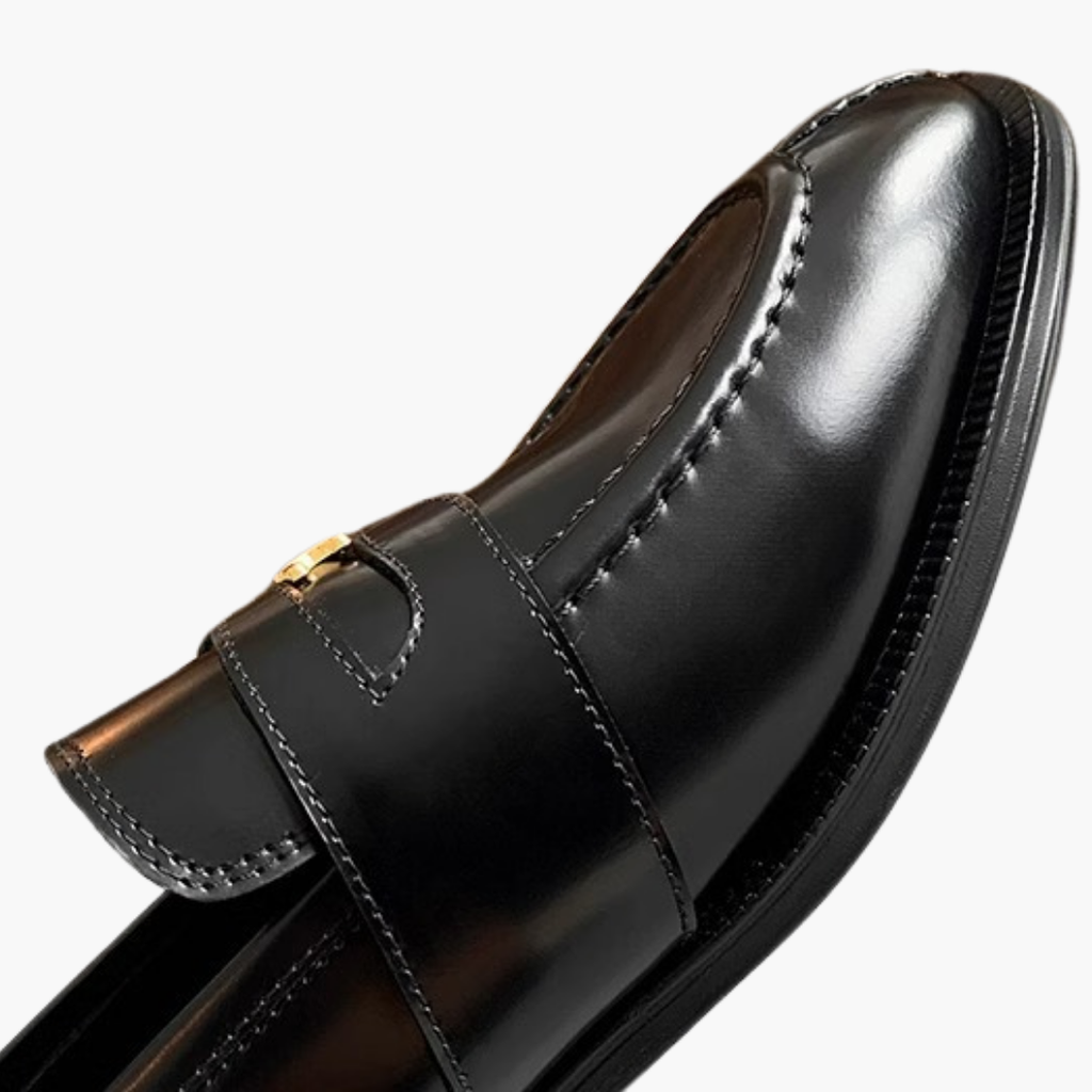 Damenmokassin aus premium Qualität - Schwarz