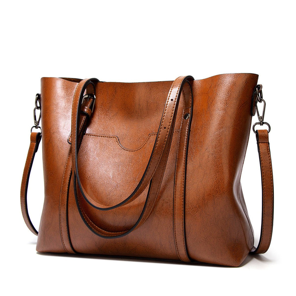 Cabas-Tasche für Frauen aus PU Leder - Große, elegante Arbeitstasche