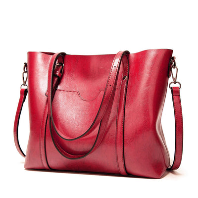 Cabas-Tasche für Frauen aus PU Leder - Große, elegante Arbeitstasche