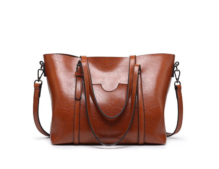 Cabas-Tasche für Frauen aus PU Leder - Große, elegante Arbeitstasche