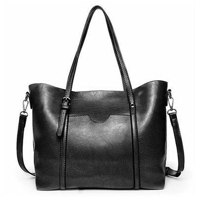 Cabas-Tasche für Frauen aus PU Leder - Große, elegante Arbeitstasche