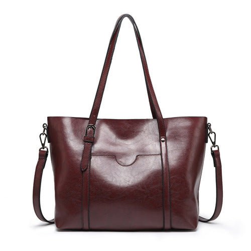 Cabas-Tasche für Frauen aus PU Leder - Große, elegante Arbeitstasche