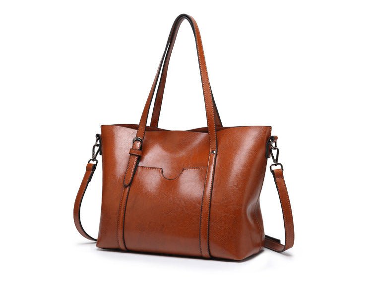 Cabas-Tasche für Frauen aus PU Leder - Große, elegante Arbeitstasche