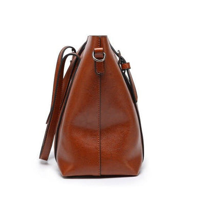 Cabas-Tasche für Frauen aus PU Leder - Große, elegante Arbeitstasche
