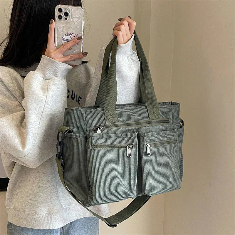 Amelia - Tasche mit doppeltem Reißverschluss