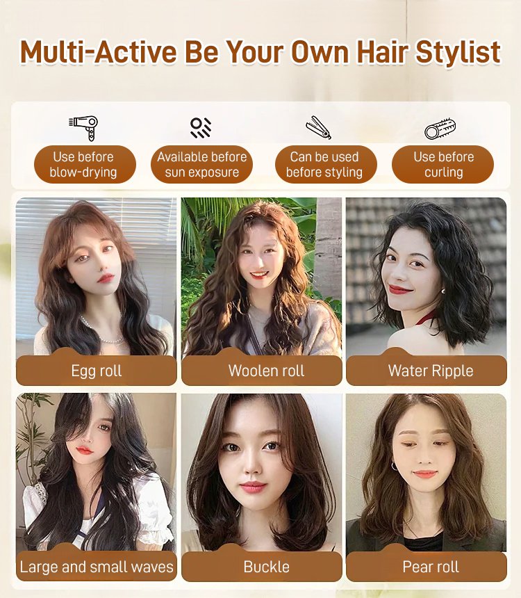 Lang anhaltendes Styling-Volumen feuchtigkeitsspendende Elastizitätscreme für lockiges Haar
