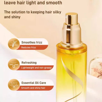 Pflege & Duft: Essenzielle Haarspray für seidiges Haar