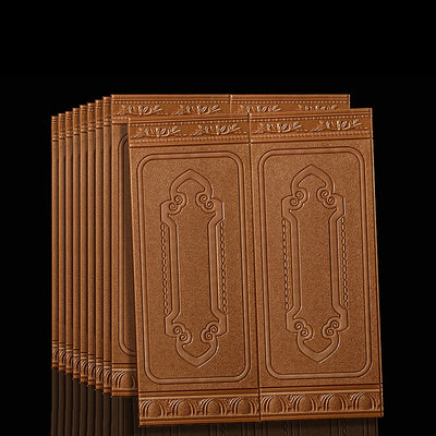 Paneles de pared de vinilo 3D despegables y adhesivos