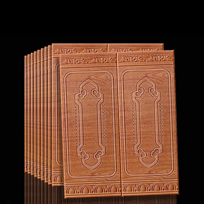 Paneles de pared de vinilo 3D despegables y adhesivos