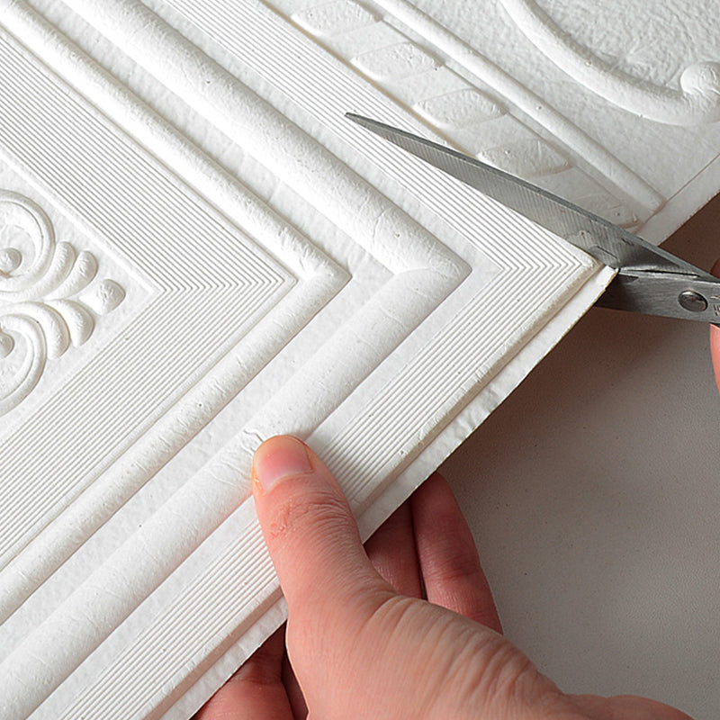 Paneles de pared de vinilo 3D despegables y adhesivos