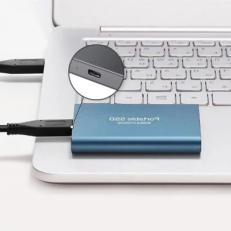 Ultraschnelle externe SSD - tragbar