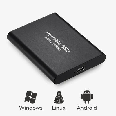 Ultraschnelle externe SSD - tragbar