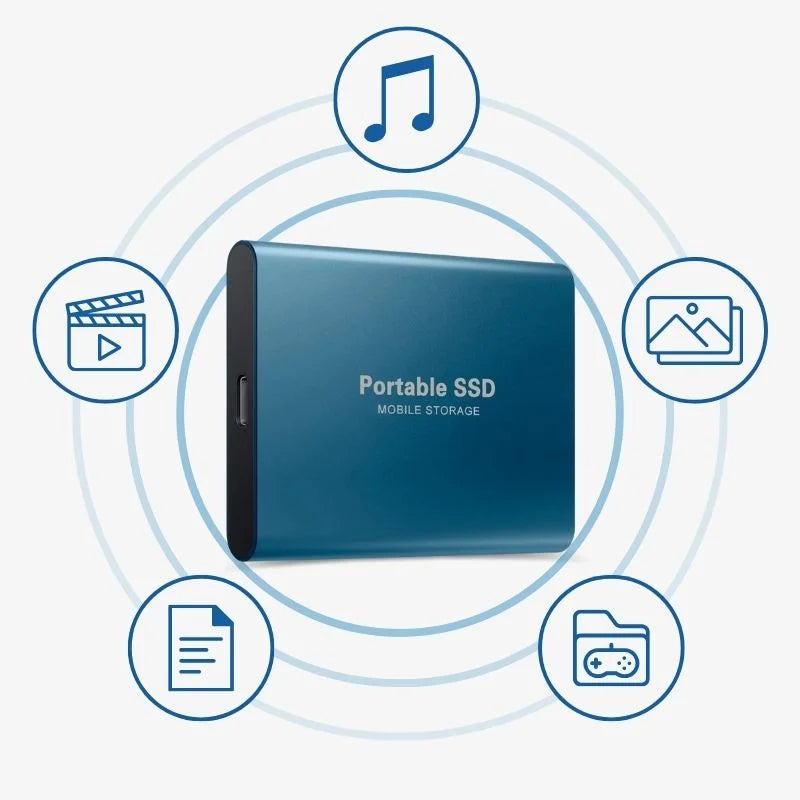 Ultraschnelle externe SSD - tragbar