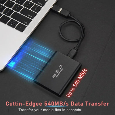 Ultra-schnelle externe SSD: kompakte Geschwindigkeit und Zuverlässigkeit