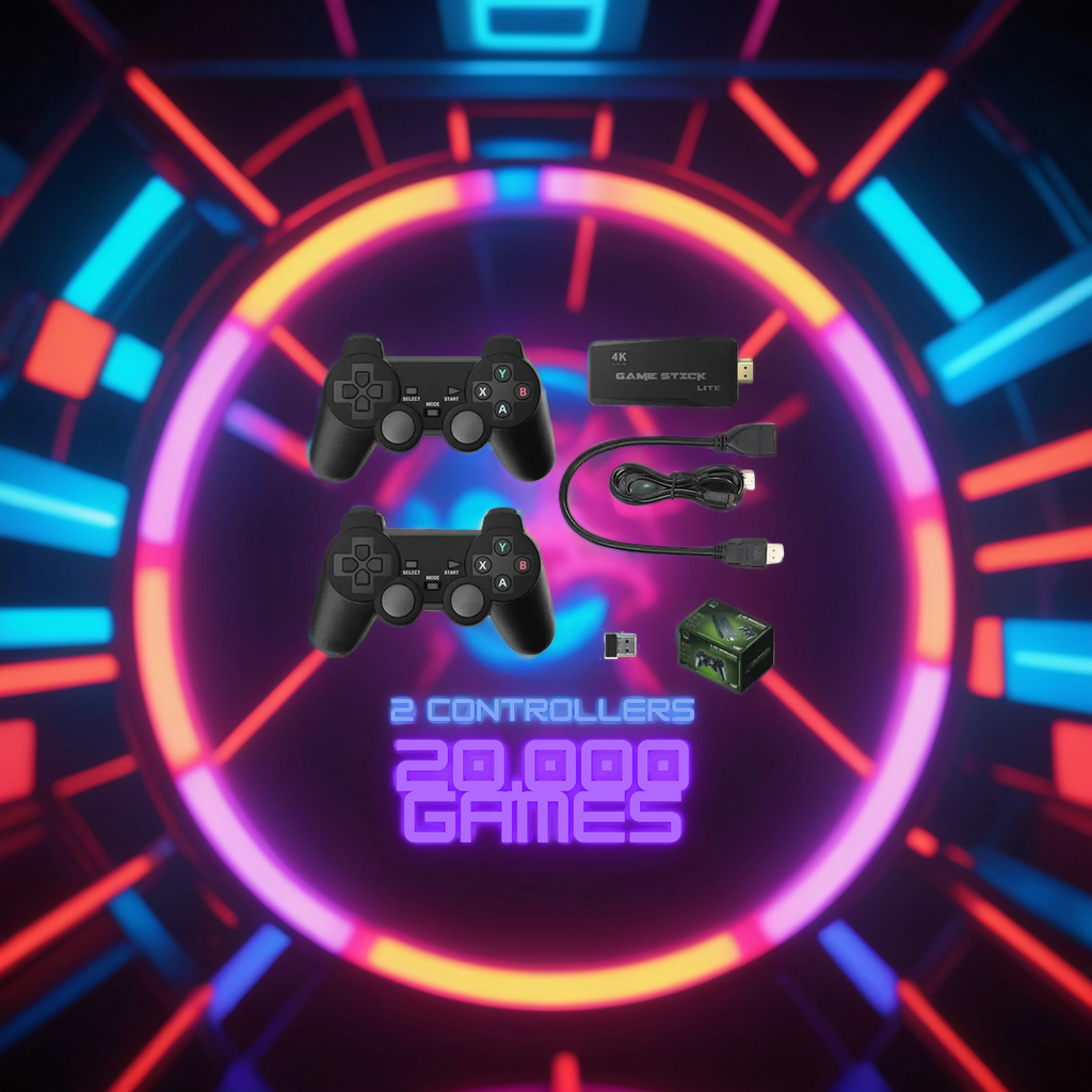 Retro Gaming Konsole 4K | 20000+ Spiele System