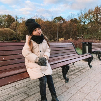 Chaqueta parka de invierno cálida para niños