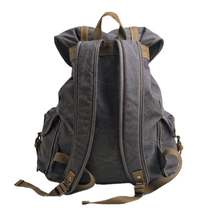 Militärischer Canvas-Rucksack | Robust und zuverlässig | Rucksack