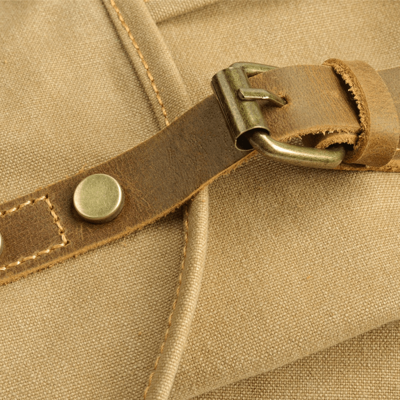 WessPack | Militärischer Canvas-Rucksack | Robust und zuverlässig | Rucksack