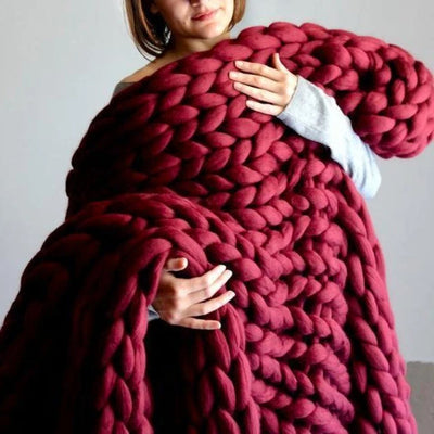 WinterWarm Wolle Strickset - Gemütlich und kuschelig