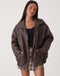 Stylische Lederjacke in Übergröße - Komfortabel und trendig für jeden Tag