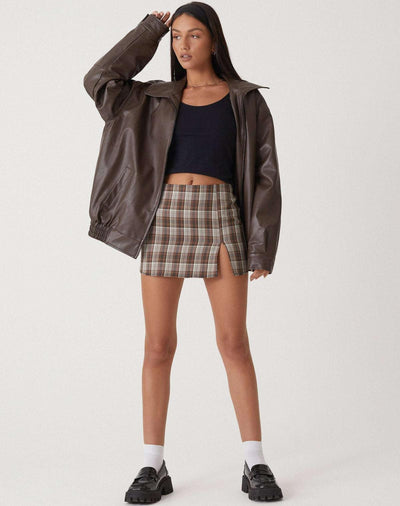 Stylische Lederjacke in Übergröße - Komfortabel und trendig für jeden Tag