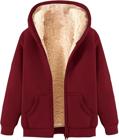 Trijnie | Weicher, warmer Fleece-Hoodie für Damen