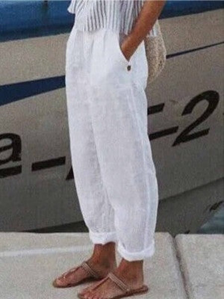 Leichte Baumwollhose für entspannten Komfort im Alltag