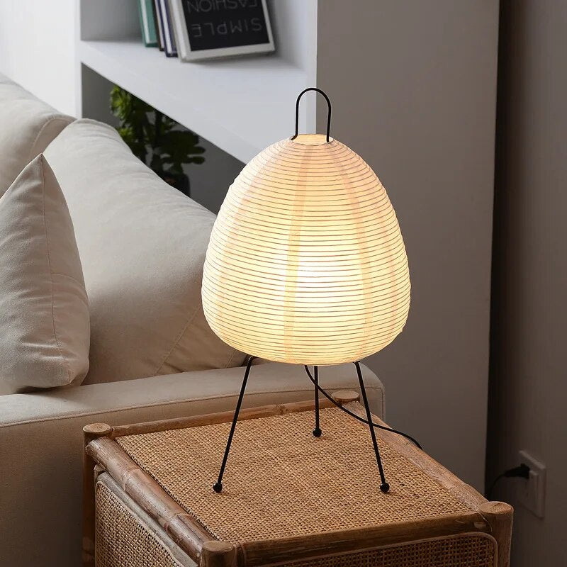 Vogel Japanische Lampe aus Reispapier